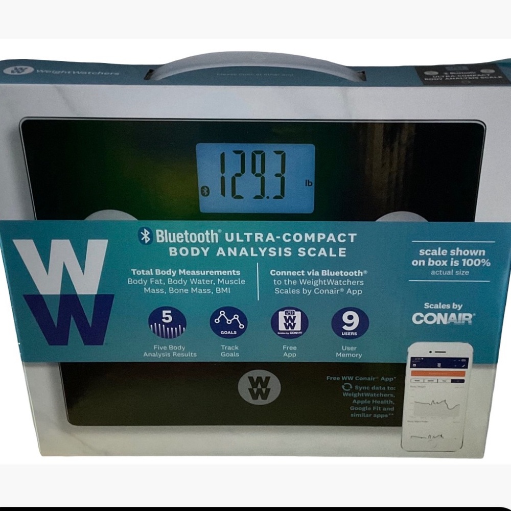 Weight Watchers Bluetooth Scale NIB